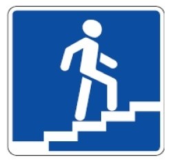 537. Pėsčiųjų perėja virš kelio