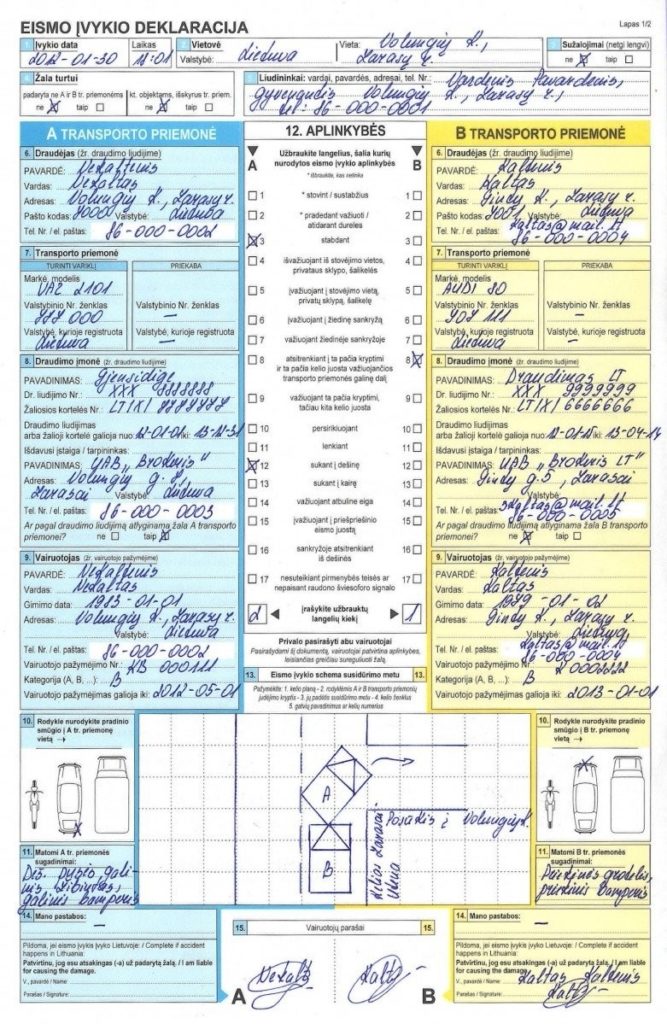 Pasišalinimas iš eismo įvykio vietos