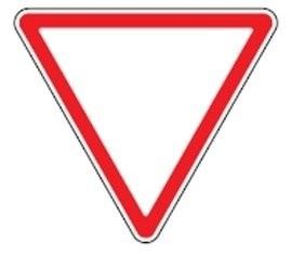 ženklas-Duoti kelią