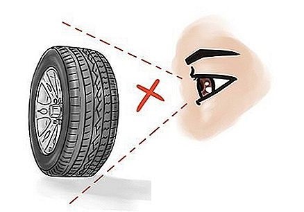 Būtina patikrinti padangą vizualiai