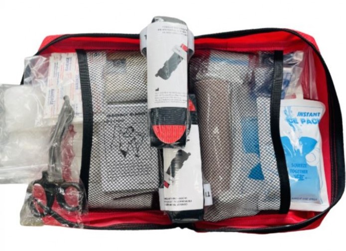 Naujos sudėties pirmos pagalbos vaistinėlė