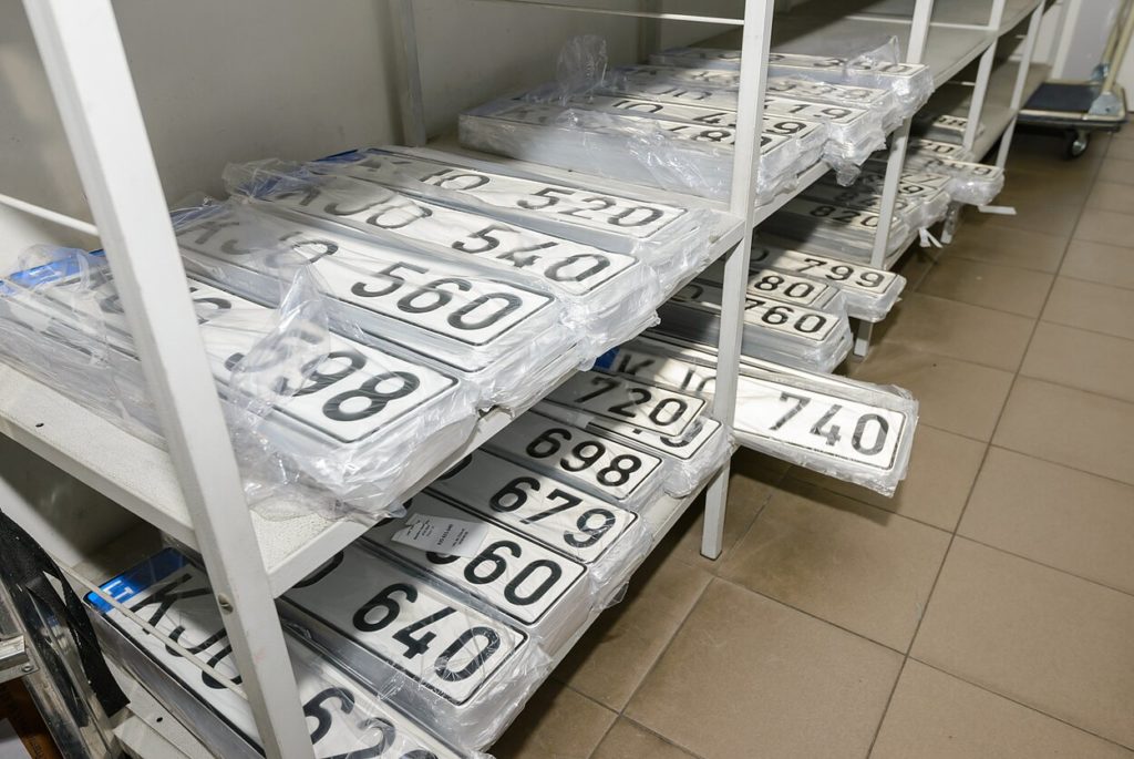 VĮ „Regitros“ išduodami numerio ženklai atitinka tikslius nustatytus reikalavimus