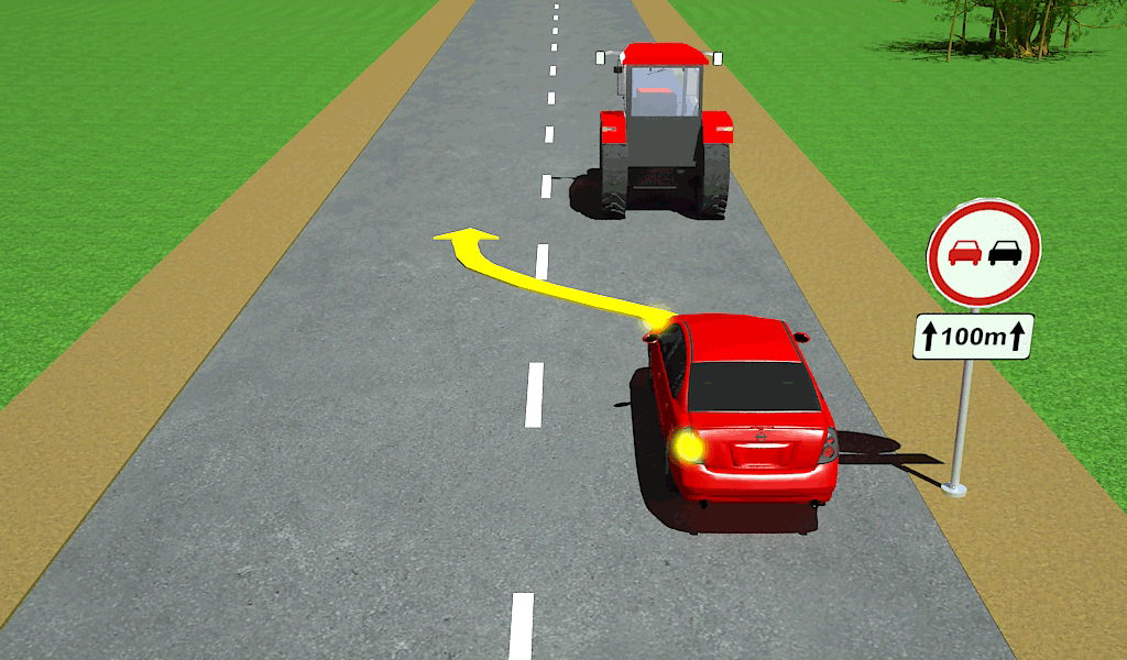 Ar šioje situacijoje galima lenkti traktorių?