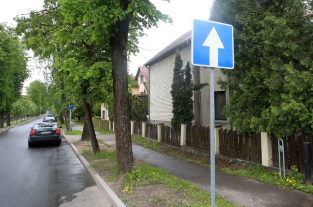 Ivaziavimas i vienpusio eismo kelia