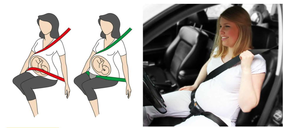 Kas neprivalo segėti saugos diržo?