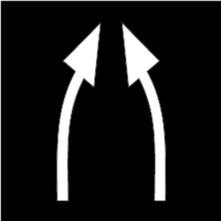 ​1.17. Rodyklės su lenktu kotu