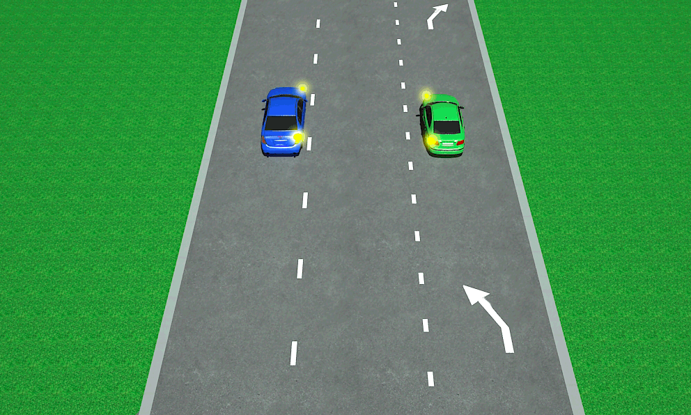 persirikiavimas greitėjimo juostoje